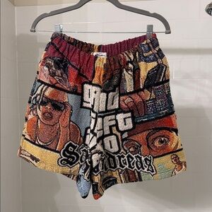 San Andreas Grand Theft Auto Shorts O/S unisex